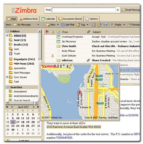 zimbra bank index